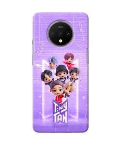 BTS Tiny Tan Oneplus 7T Back Cover