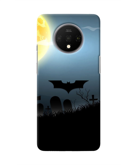 Batman Scary cemetry Oneplus 7T Real 4D Back Cover