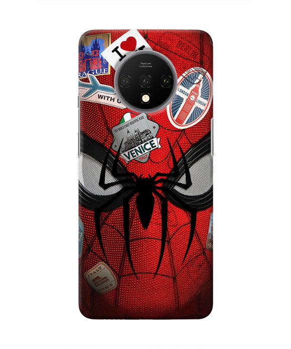 Spiderman Far from Home Oneplus 7T Real 4D Back Cover