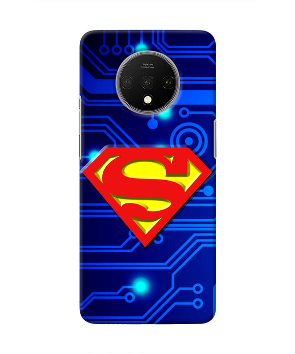 Superman Abstract Oneplus 7T Real 4D Back Cover