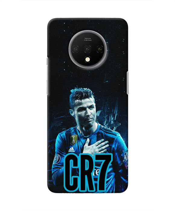 Christiano Ronaldo Blue Oneplus 7T Real 4D Back Cover