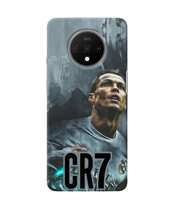 Christiano Ronaldo Grey Oneplus 7T Real 4D Back Cover