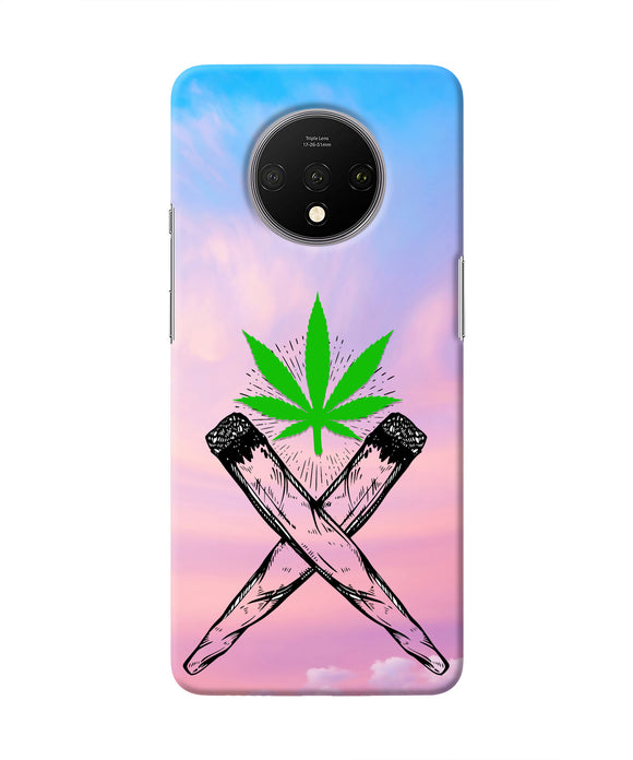 Weed Dreamy Oneplus 7T Real 4D Back Cover