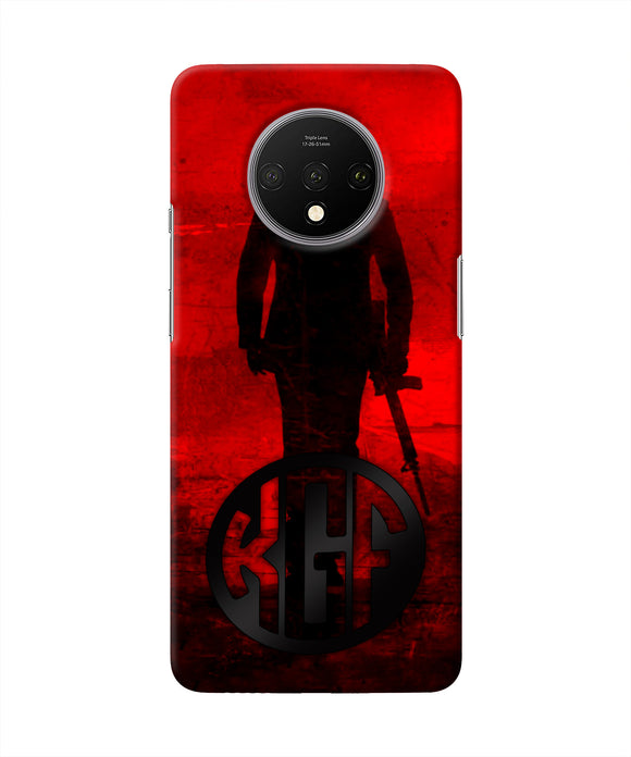 Rocky Bhai K G F Chapter 2 Logo Oneplus 7T Real 4D Back Cover