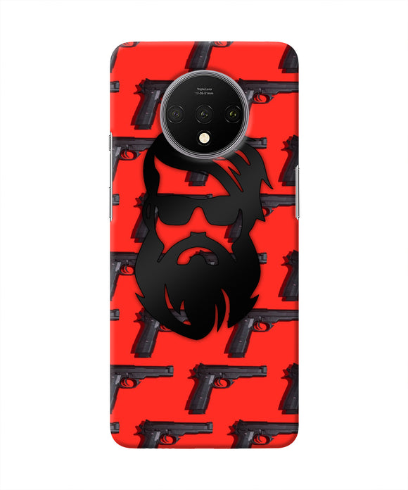 Rocky Bhai Beard Look Oneplus 7T Real 4D Back Cover