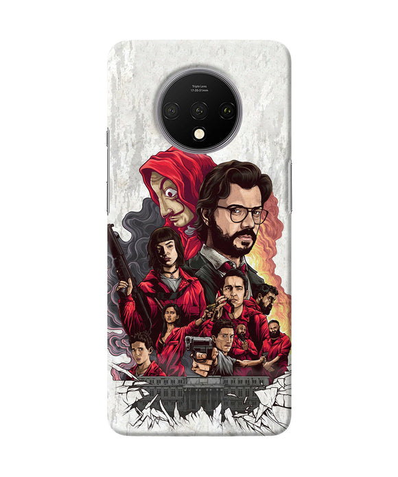 Money Heist Poster Oneplus 7T Back Cover