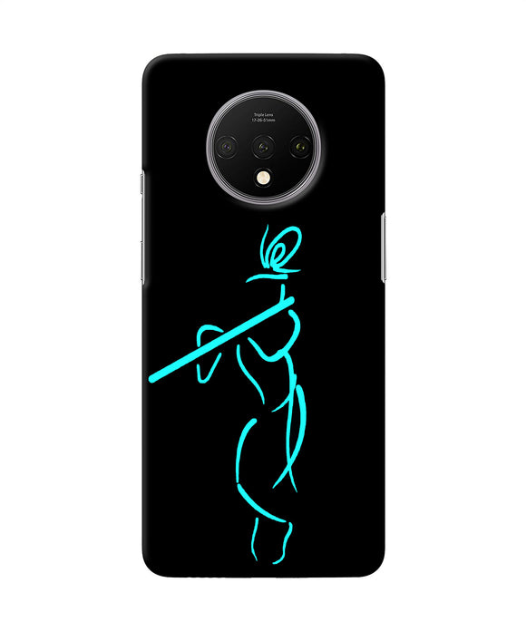 Lord Krishna Sketch Oneplus 7t Back Cover