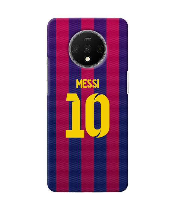 Messi 10 Tshirt Oneplus 7t Back Cover