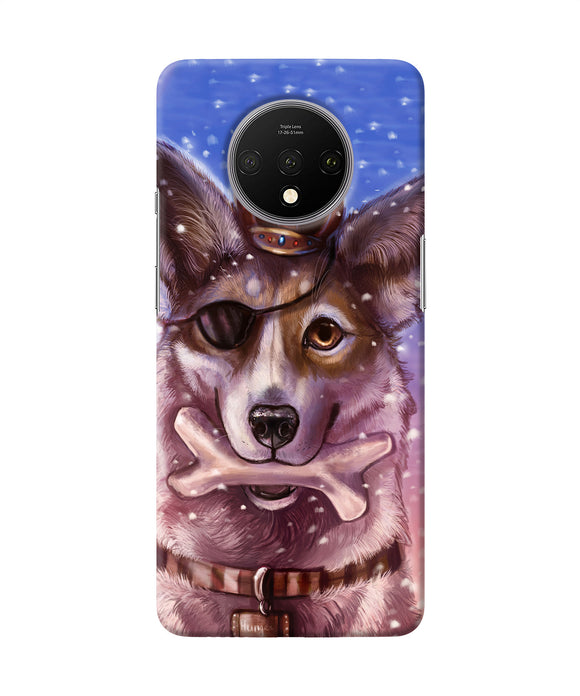 Pirate Wolf Oneplus 7t Back Cover