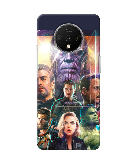 Avengers Poster Oneplus 7t Back Cover