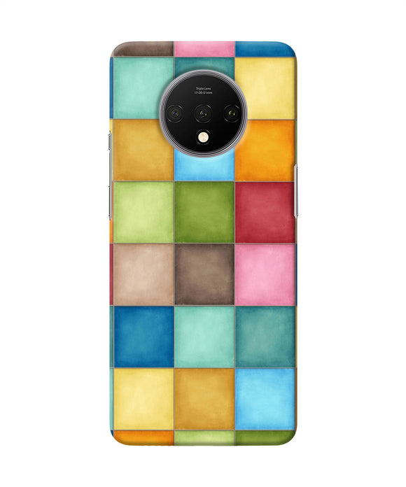 Abstract Colorful Squares Oneplus 7t Back Cover