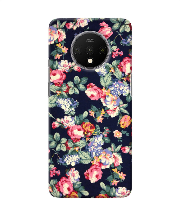Natural Flower Print Oneplus 7t Back Cover