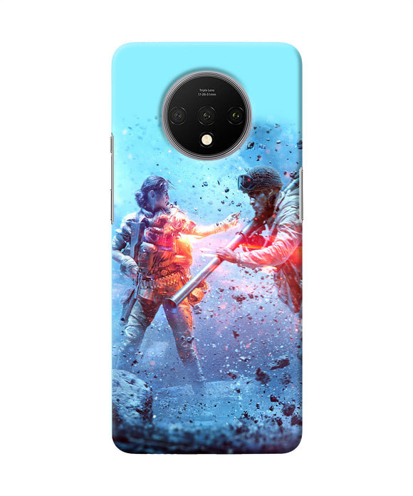 Pubg Water Fight Oneplus 7t Back Cover