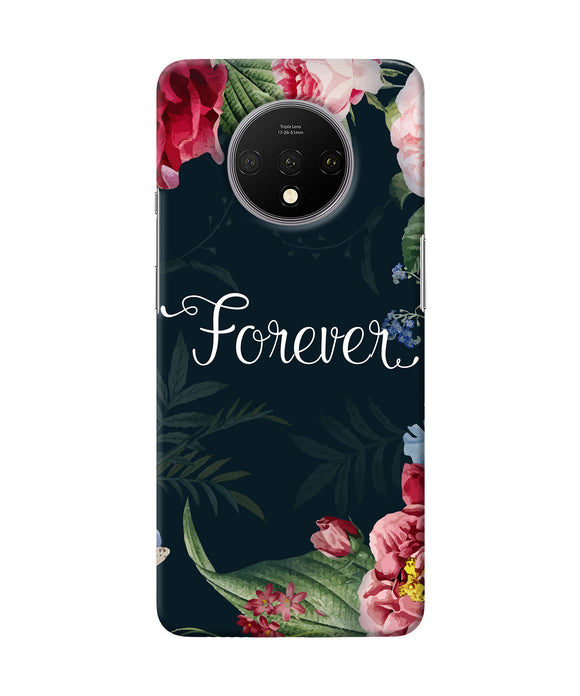 Forever Flower Oneplus 7t Back Cover