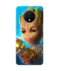 Groot Vs Thanos Oneplus 7t Back Cover