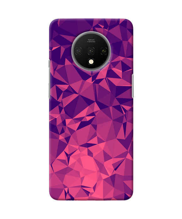 Abstract Red Blue Shine Oneplus 7t Back Cover