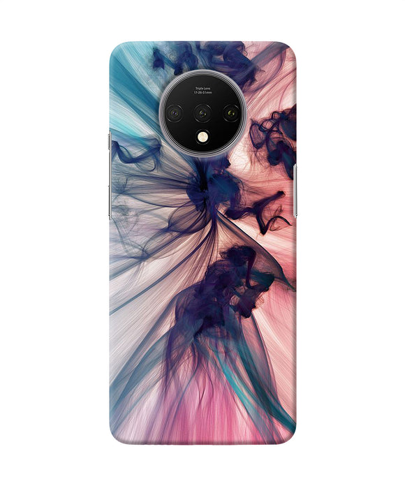 Abstract Black Smoke Oneplus 7t Back Cover