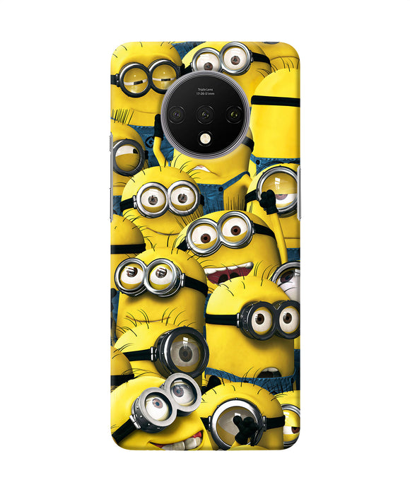 Minions Crowd Oneplus 7t Back Cover