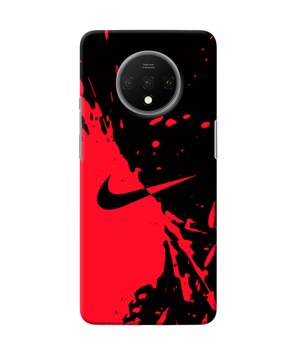 Nike Red Black Poster Oneplus 7t Back Cover