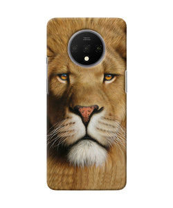 Nature Lion Poster Oneplus 7t Back Cover