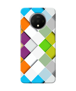 Abstract Color Box Oneplus 7t Back Cover