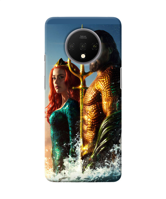 Aquaman Couple Oneplus 7t Back Cover