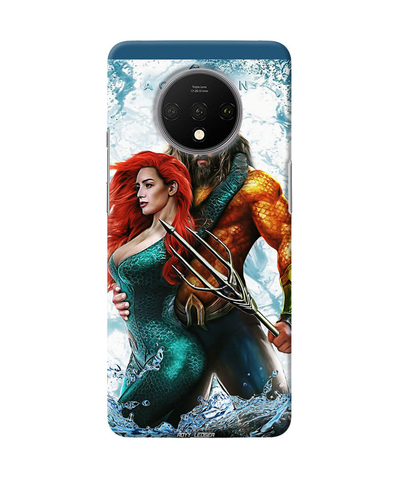 Aquaman Couple Water Oneplus 7t Back Cover