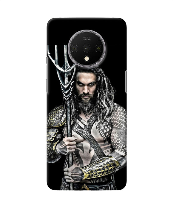 Aquaman Trident Black Oneplus 7t Back Cover