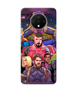 Avengers Animate Oneplus 7t Back Cover