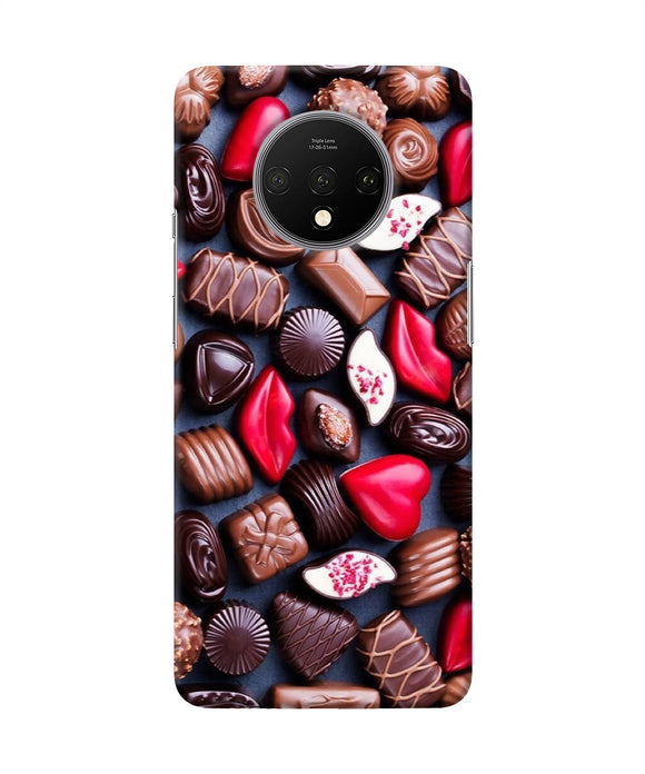 Valentine Special Chocolates Oneplus 7t Back Cover