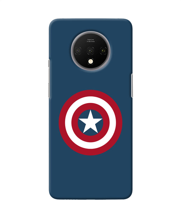 Captain America Logo Oneplus 7t Back Cover