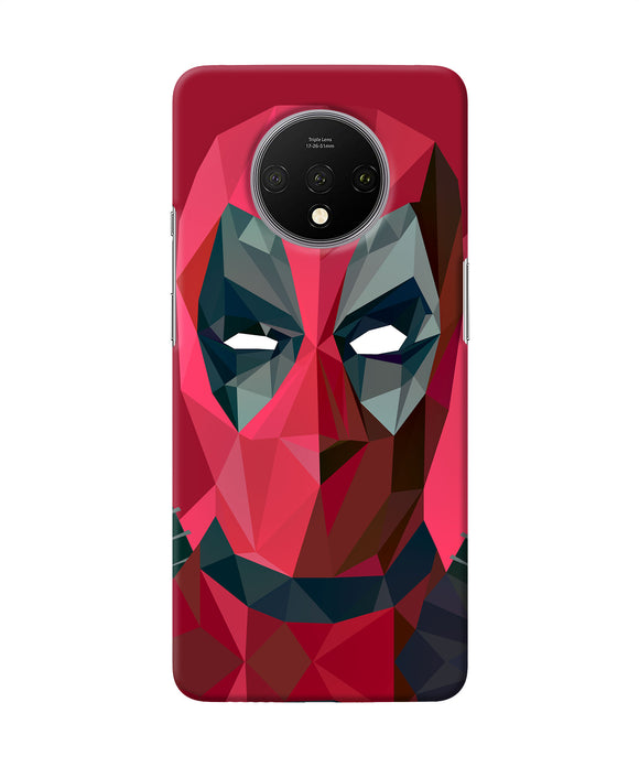 Abstract Deadpool Full Mask Oneplus 7t Back Cover