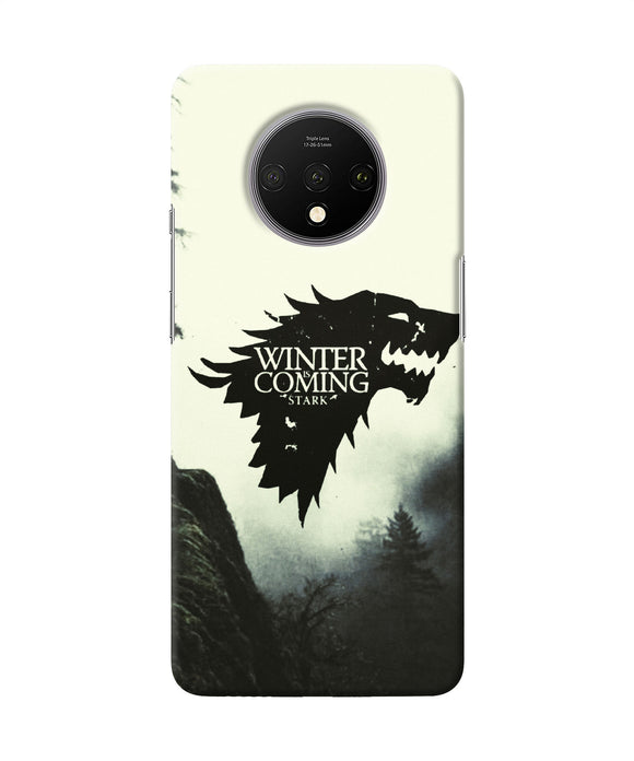 Winter Coming Stark Oneplus 7t Back Cover