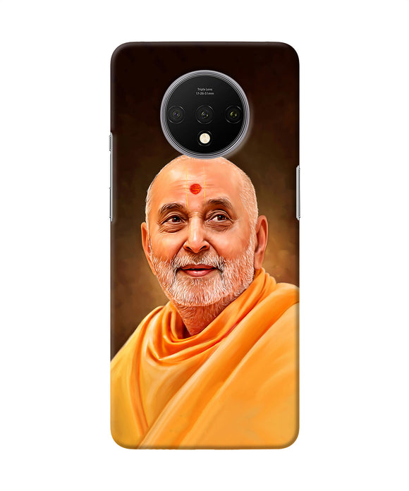 Pramukh Swami Painting Oneplus 7t Back Cover