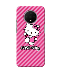 Hello Kitty Pink Oneplus 7t Back Cover