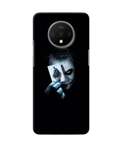 Joker Dark Knight Card Oneplus 7t Back Cover