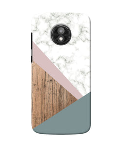 Marble Wood Abstract Moto E5 Play Back Cover