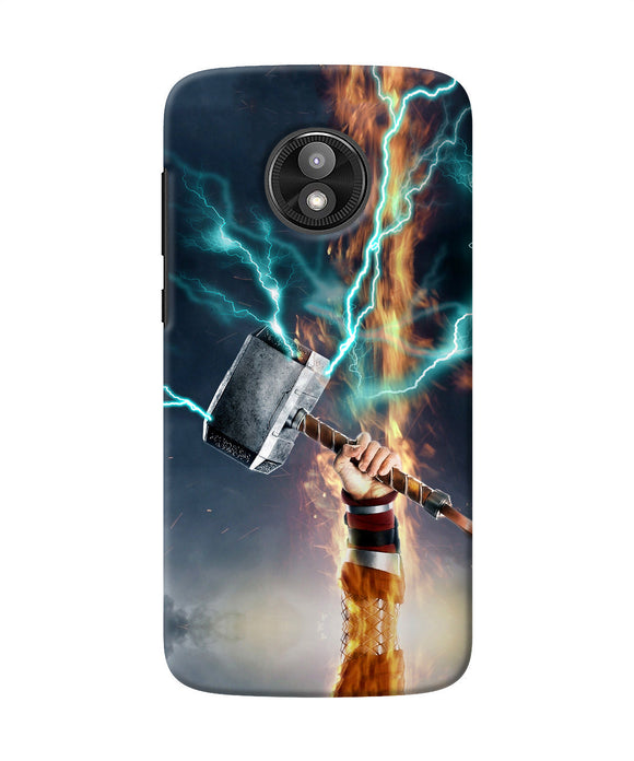 Thor Hammer Mjolnir Moto E5 Play Back Cover