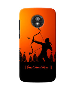 Lord Ram - 4 Moto E5 Play Back Cover