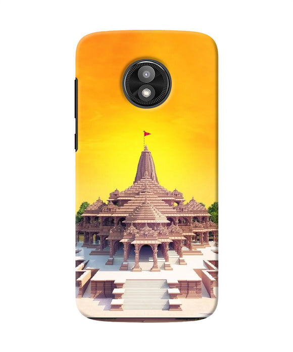 Ram Mandir Ayodhya Moto E5 Play Back Cover