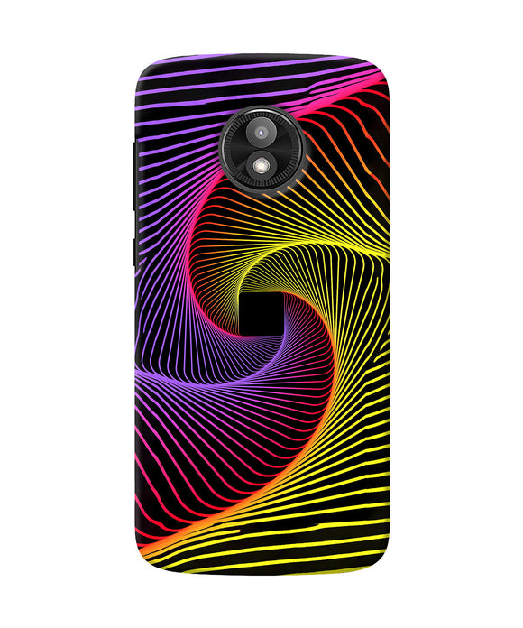 Colorful Strings Moto E5 Play Back Cover