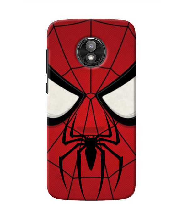Spiderman Face Moto E5 Play Real 4D Back Cover