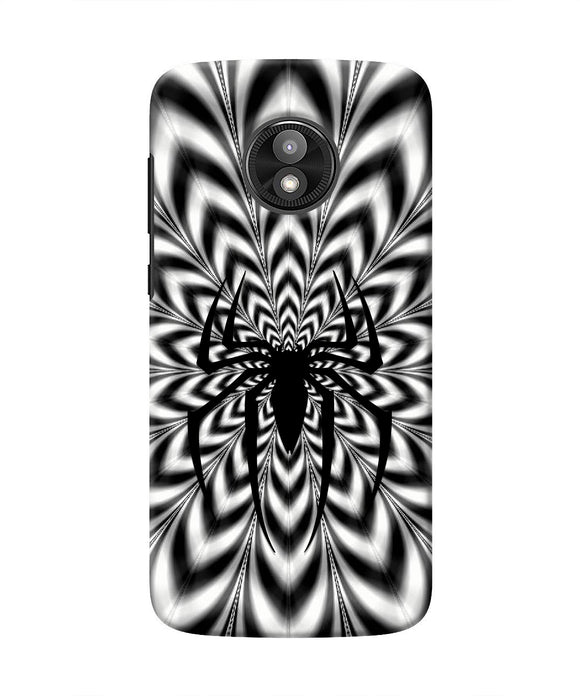 Spiderman Illusion Moto E5 Play Real 4D Back Cover