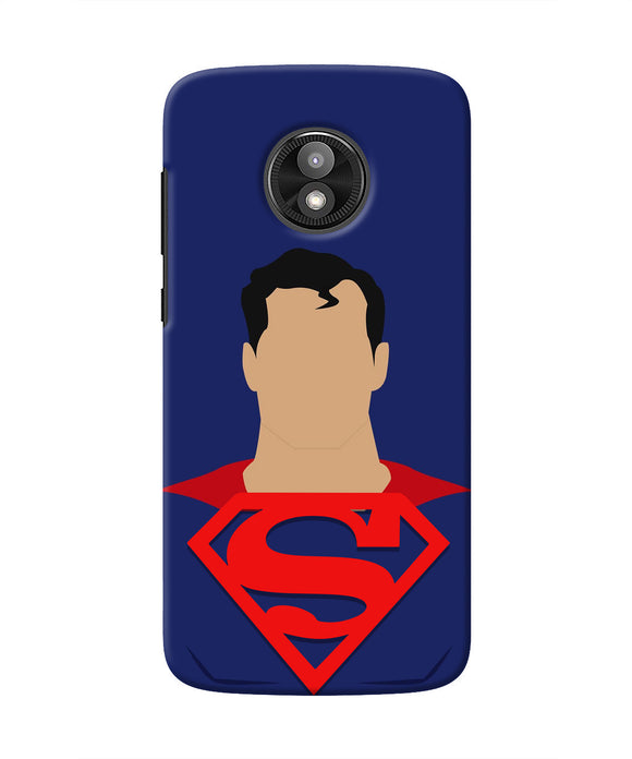 Superman Cape Moto E5 Play Real 4D Back Cover