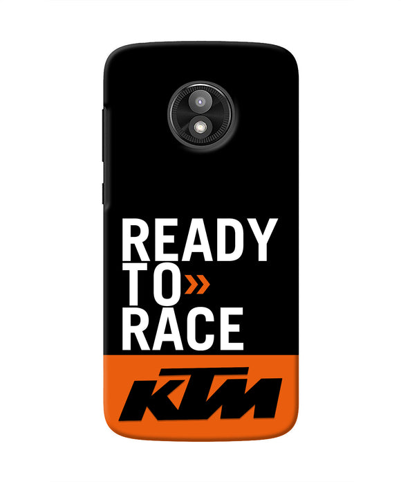 KTM Ready To Race Moto E5 Play Real 4D Back Cover