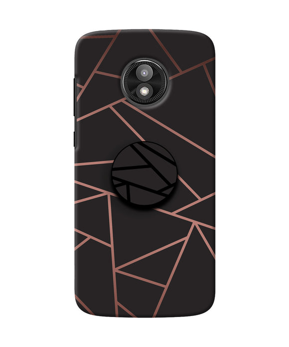 Geometric Pattern Moto E5 Play Pop Case