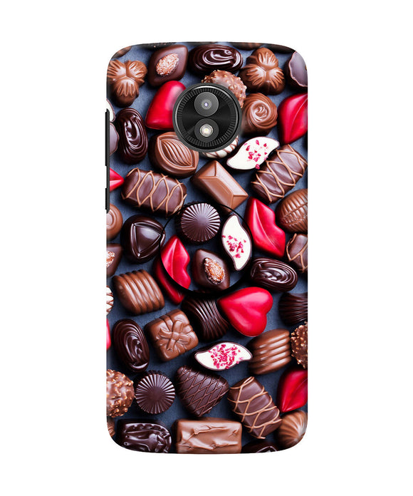 Chocolates Moto E5 Play Pop Case