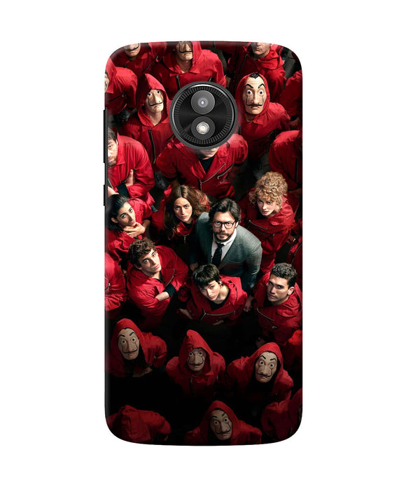Money Heist Professor with Hostages Moto E5 Play Back Cover