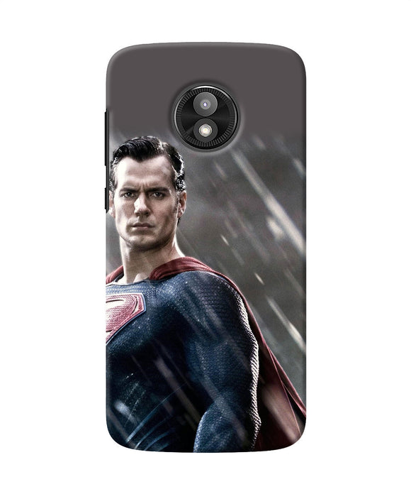 Superman Man Of Steel Moto E5 Play Back Cover