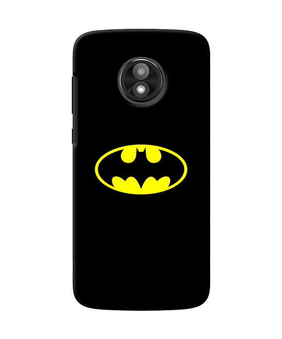 Batman Last Knight Print Black Moto E5 Play Back Cover